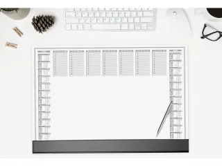 Designonderlegger Sigel Office 27/28 59,5x41cm dag/week- planner 40 ve - 7