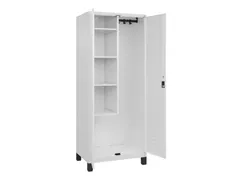 schoonmaakkast,HxBxD 1950x800x500mm,links 4vakken