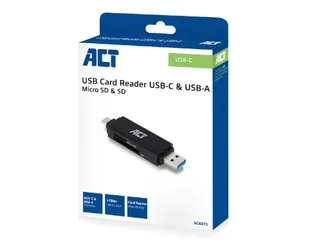 Kaartlezer ACT USB-C/USB-A 3.0 - 7