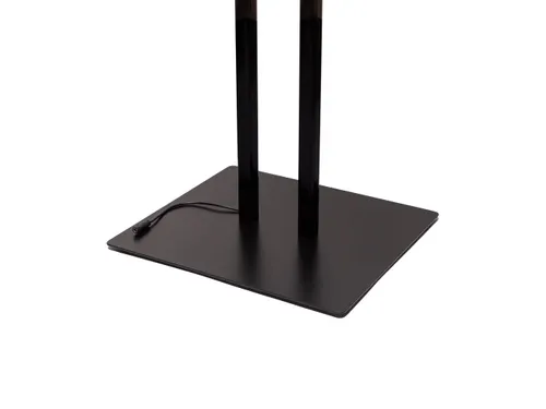 Verlicht Menustandaard LED Slide In A2 Zwart