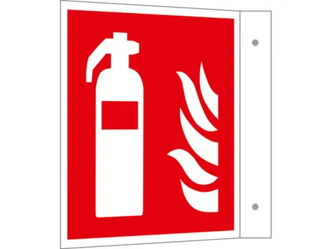 Panneau De Protection Contre Les Incendies Extincteur D'incendie