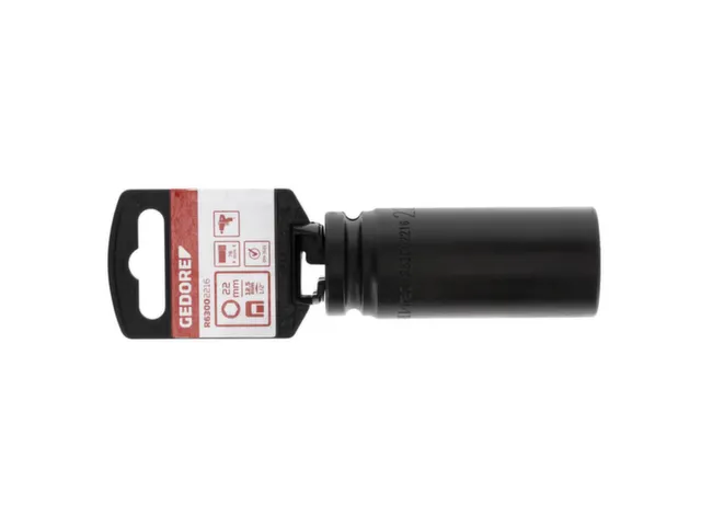 R63002216 Krachtschroevendraaierbit 1/2 inch zeskant 22mm lengte 78mm