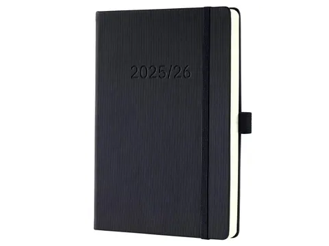 Weekagenda Conceptum 25/26 18maands (NL/FR/EN/DU) met notitieruimte zw