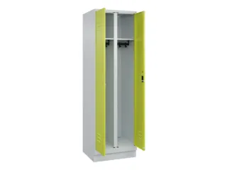 locker voor scheiding van kleding,HxBxD 1950x600x500mm,2vak - 2