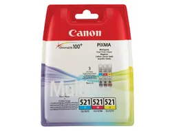 Canon CLI-521 Multipack Inktcartridge Kleur Voordeelset