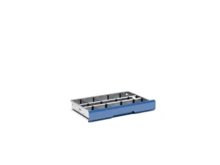 scheidings-/vakkenwanden,15vakken,v. front H 100/125mm - 1