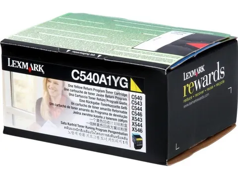 C540A1YG LEXMARK C54x/X54x toner yellow