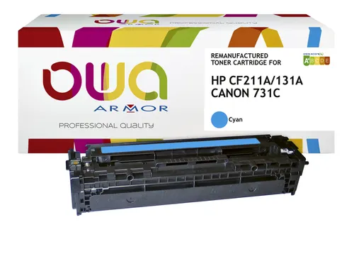 Tonercartridge OWA alternatief tbv HP CF211A blauw