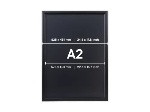 Kliklijst Europel Economy A2 25Mm Zwart