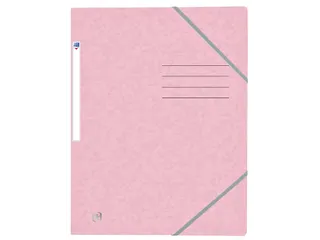 Elastomap Oxford Top File+ A4 pastel roze karton - 1