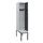 locker met bank,HxBxD 2120x400x815mm,1vak,vak B 400mm,draaigrendel