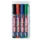 Viltstift Edding 363 Whiteboard Beitel Assorti 1-5mm Etui à 4st