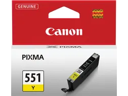 Inktcartridge Canon CLI-551 geel