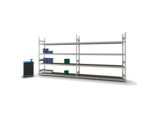 breedvakstelling,aanbouwveld,HxBxD 2500x2250x635mm,vakl. 350kg - 5