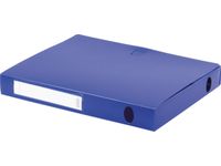 elastobox, voor ft A4, uit PP van 700 micron, rug van 4 cm, blauw