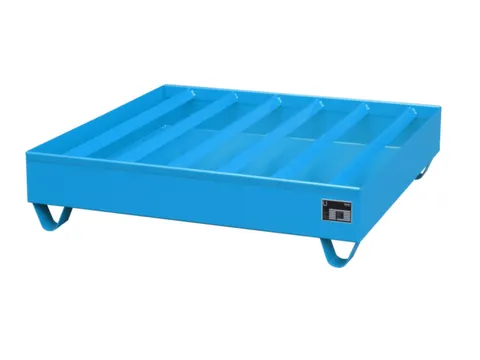 Opvangbak 4x 200l Opvangvol.230l 285x1200x1200mm Profielrooster