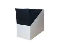 Servet Zwart 147920 Airlaid 1/8 Vouw 600 Stuks 40x40cm