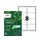 etiket Avery ILK 99,1x67,7mm recycled 100 vel 8 etiketten per vel wit