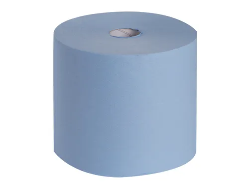 Poetsrol WypAll L10 EXTRA 1-laags 23,5cmx380m 1000vel blauw 7472