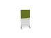 cloison de séparation,Hxl 1545x800mm,Bl-blanc,BN7048-vert