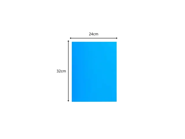 Pk25 map dubbele kle p ROCK"S A4/A3 blauw