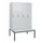 locker met bank,HxBxD 1950x1200x815mm,4vak,vak B 300mm,draaigrendel