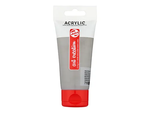 Acrylverf Talens Art Creation 710 neutraalgrijs tube à 75ml