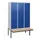 Dubbeldekse dekenkist,HxBxD 1950x1200x815mm,3x2vak.,vak B 400mm