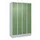 locker voor scheiding van kleding,HxBxD 1950x1200x500mm,4vak