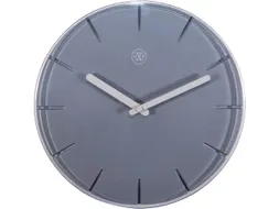 Wandklok nXt Sweet Ø 20cm grijs streepaanduiding