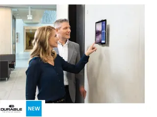 Tablethouder Durable voor aan de wand - 2