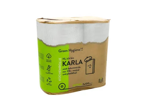 Keukenrollen 100% recycled 3-laags 100% CO2 Neutraal Doos 36 Rol