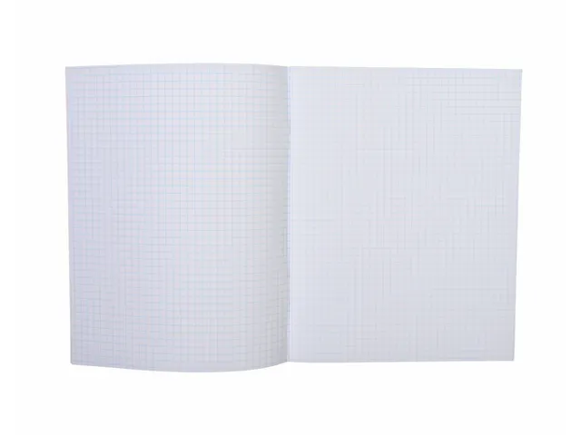 Schrift Qbasic 210x165mm ruit 5mm 80blz 70gr assorti