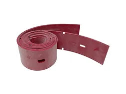 Zuigmond rubbers 740mm. 29inch rood rub