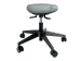 Zitkruk Leitz Ergo met wieltjes en wiebelkussen 600x470x600mm zwart