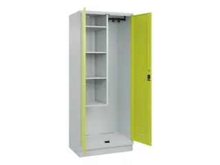schoonmaakkast,HxBxD 1950x800x500mm,links 4vakken - 2