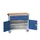 gereedschapswagen 980x1050x600mm multiplexblad 2 laden+Kast RAL5010