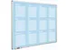 Jaarplanner blauw softline profiel 90x120cm Jan-Dec NL