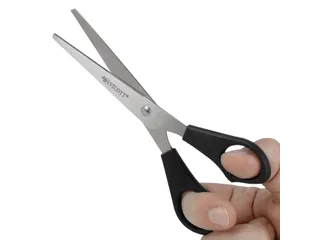 Kantoorschaar Westcott 155mm met kunststof grip rvs - 8