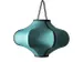 Lanterne Nextime Lumi 40 cm tissu turquoise