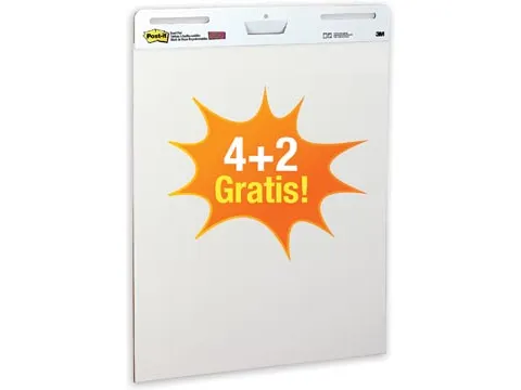Meeting Chart, Ft 63,5 X 77,5 Cm, Blanco, 30 Vel, Pak 4 + 2 gratis