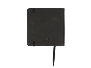 Schetsboek Kangaro 12x12cm zwart PU hardcover 80 blad 140 grams roomwi - 6