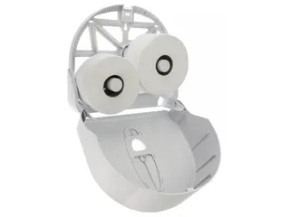 Toiletpapier Dispenser Zwart voor Mini Jumborol Toiletpapier - 2