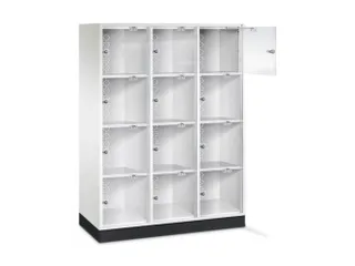 grootvolume-lockersysteem,HxBxD 1750x1220x500mm,3x4vakken,cil.-slot - 2