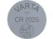 Batterij Varta knoopcel CR2025 lithium blister à 1stuk