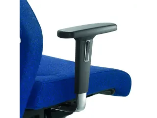 Dauphin 24-uurs Bureaustoel bekleding stof 100% polyester Blauw - 2