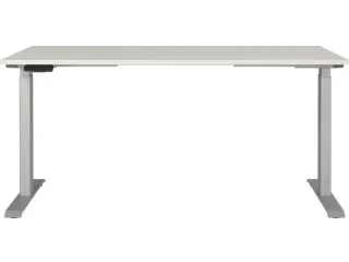 Elektrisch ihv bureau,HxBxD 720-1200x1600x800mm,blad lichtgrijs - 2