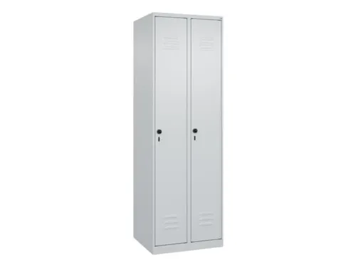 locker,HxBxD 1850x600x500mm,2vak,vak B 300mm,draaigrendel