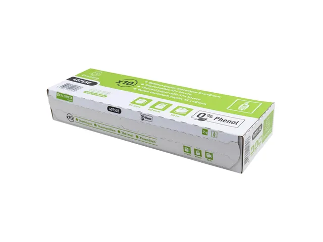 Papierrol zonder fenol voor bankkaartterminals 57x40mm