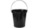 Seau Hygiène 5686-9 12 litres Graduation et bec verseur Noir